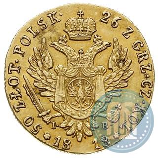 Picture 50 złotych 1818 year IB 