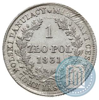 Picture 1 złoty 1831 year KG 