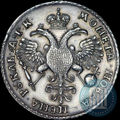 Фото 1 рубль 1720 года OK "Портрет в латах"
