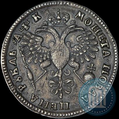 Фото 1 рубль 1720 года OK "Портрет в латах"