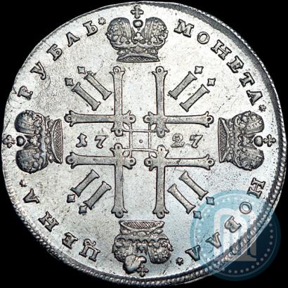 Picture 1 rouble 1727 year  "Moscow type"