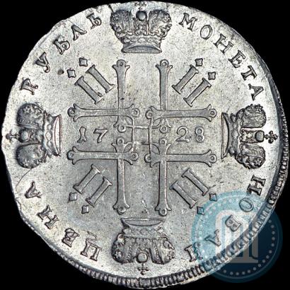 Picture 1 rouble 1728 year  "Type of 1728"