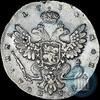 Фото Полтина 1739 года СПБ "Петербургский тип"