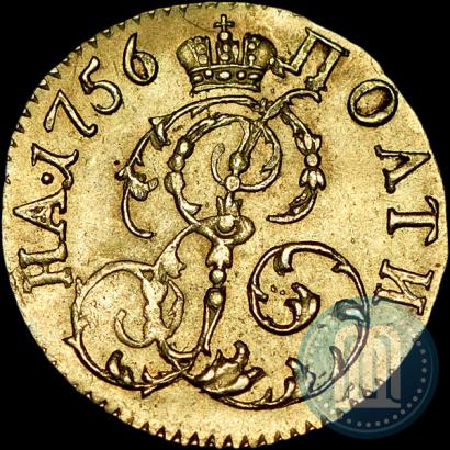 Picture Poltina 1756 year  