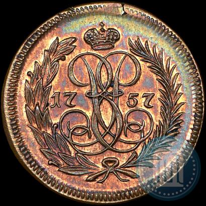 Фото Денга 1757 года  