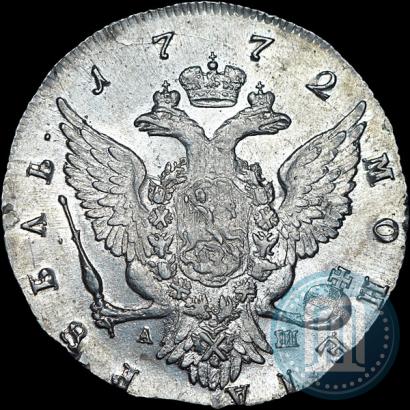 Picture 1 rouble 1772 year СПБ-АШ 