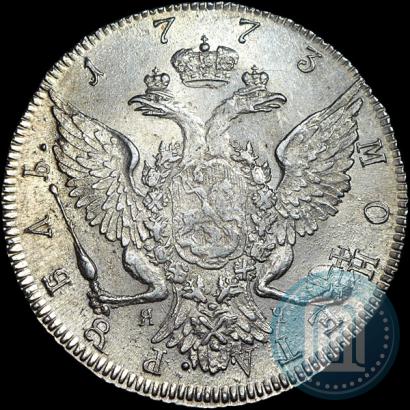Фото 1 рубль 1773 года СПБ-ЯЧ-Т.И. 
