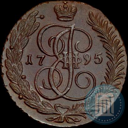 Picture 5 kopecks 1795 year АМ 