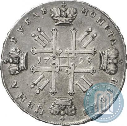 Picture 1 rouble 1728 year  "Type of 1727"