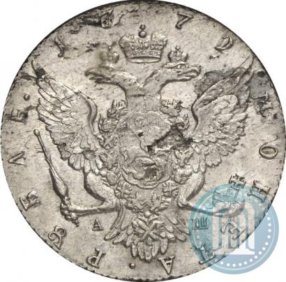 Фото 1 рубль 1772 года СПБ-АШ 