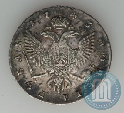 Picture 1 rouble 1743 year СПБ 