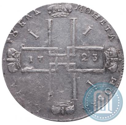 Picture 1 rouble 1723 year OK "Portrait with ermine mantle"