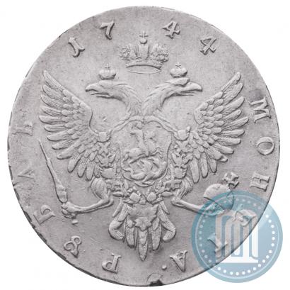 Picture 1 rouble 1744 year ММД 