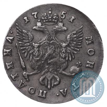 Picture Poltina 1751 year СПБ 