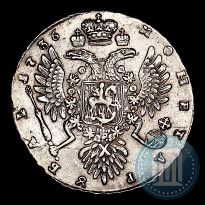 Picture 1 rouble 1736 year  "Type of 1735"