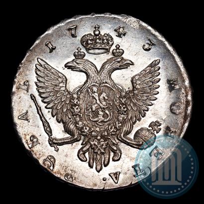 Picture 1 rouble 1743 year СПБ 