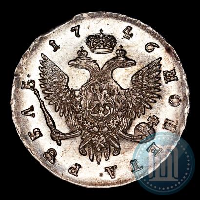 Picture 1 rouble 1746 year СПБ 