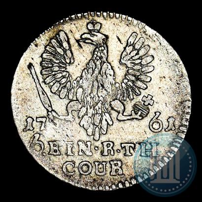 Picture 1/6 Thaler 1761 year  