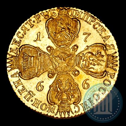Picture 10 roubles 1766 year СПБ 