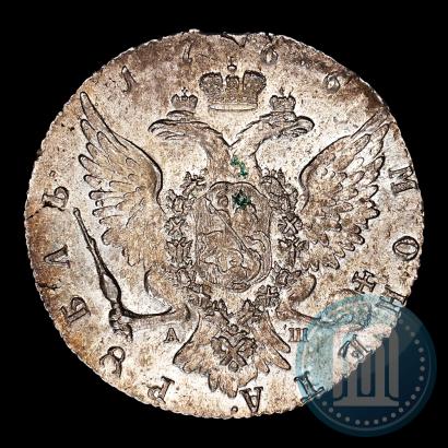 Picture 1 rouble 1766 year СПБ-АШ 