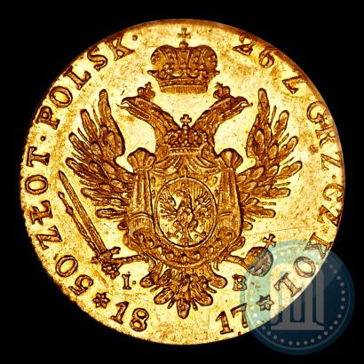 Picture 50 złotych 1817 year IB 