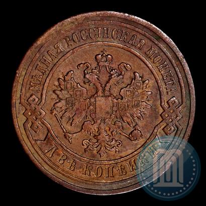 Picture 2 kopecks 1887 year СПБ 