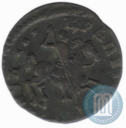 Picture 1 kopeck 1713 year  
