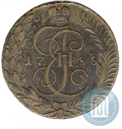 Picture 5 kopecks 1788 year ТМ 