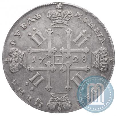 Picture 1 rouble 1728 year  "Type of 1728"