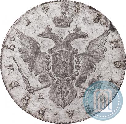 Фото 1 рубль 1783 года СПБ-ИЗ 