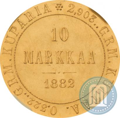 Picture 10 markkaa 1882 year S 