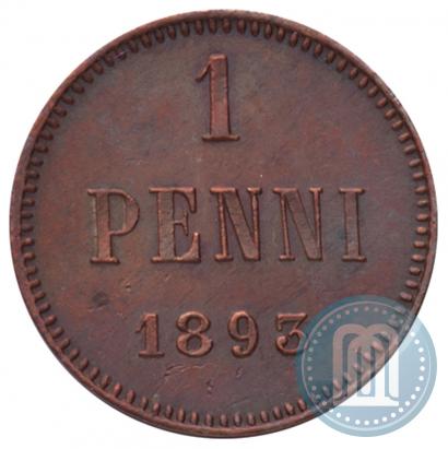 Picture 1 penni 1893 year  