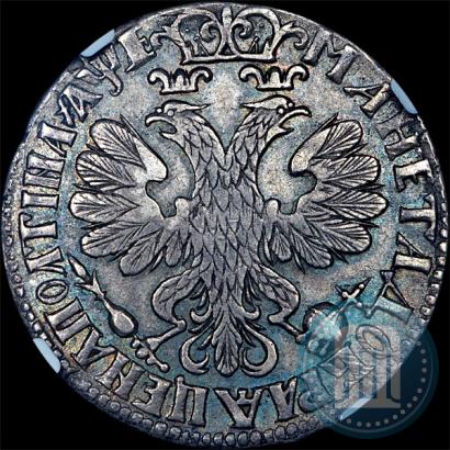 Picture Poltina 1705 year  "Portrait by F. Alekseev"