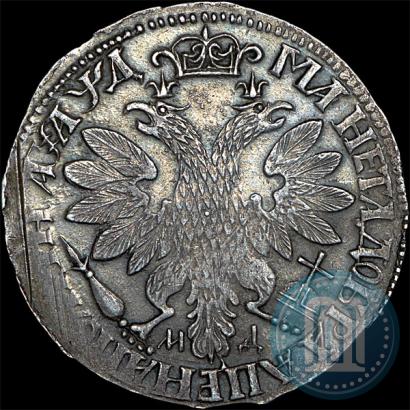 Фото Полтина 1704 года МД "Портрет работы Ф. Алексеева"