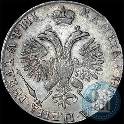 Фото 1 рубль 1718 года OK 