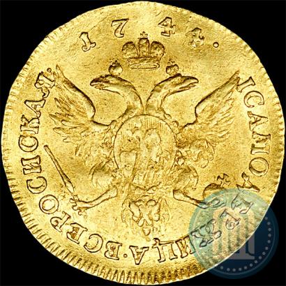 Picture 1 ducat 1744 year  