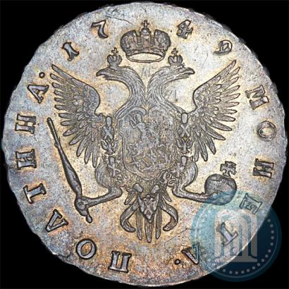 Picture Poltina 1749 year СПБ 
