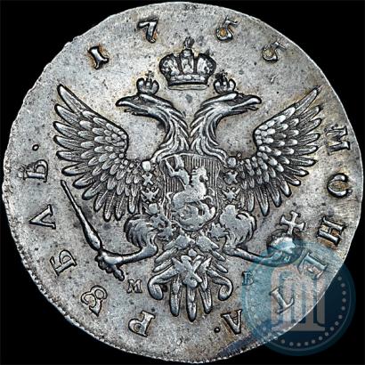 Picture 1 rouble 1755 year ММД-МБ 