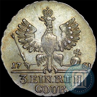 Picture 1/3 Thaler 1761 year  