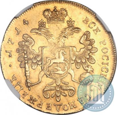 Picture 2 ducats 1714 year  