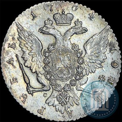 Picture 1 rouble 1764 year СПБ-СА 