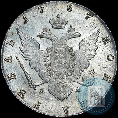 Picture 1 rouble 1787 year СПБ-ЯА 