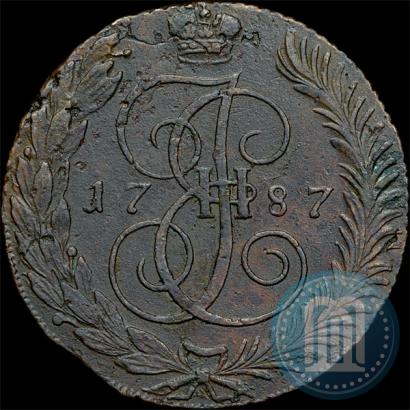 Фото 5 копеек 1787 года ТМ 