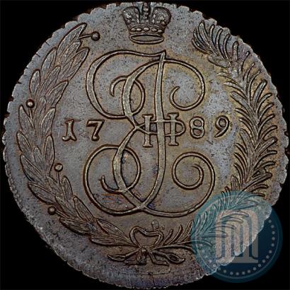 Фото 5 копеек 1789 года АМ 