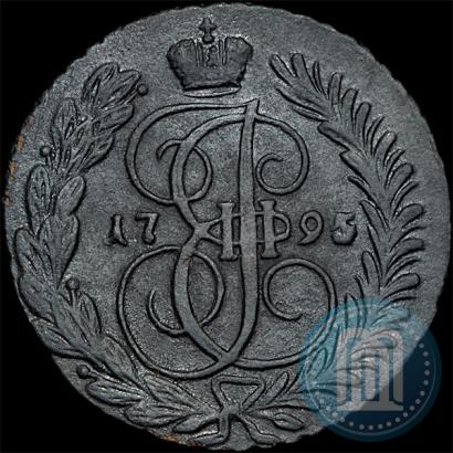 Picture 2 kopecks 1795 year АМ 