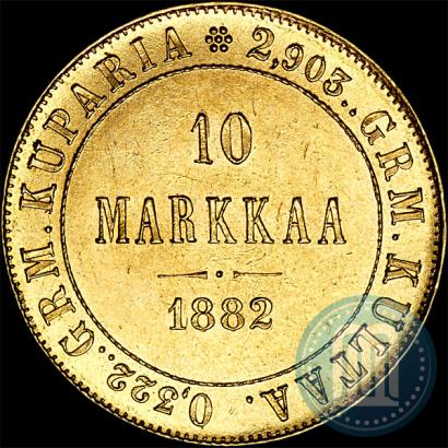 Фото 10 марок 1882 года S 