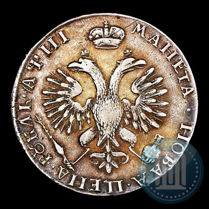 Picture 1 rouble 1718 year OK 