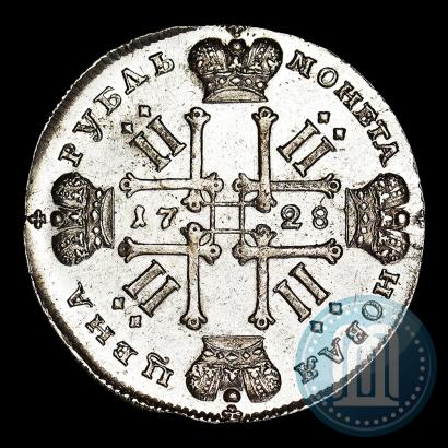 Фото 1 рубль 1728 года  "Тип 1728"