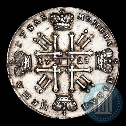 Фото 1 рубль 1728 года  "Тип 1728"