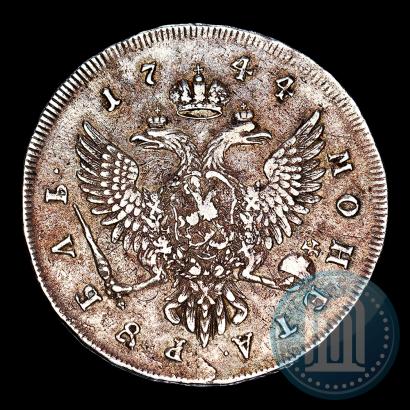 Picture 1 rouble 1744 year ММД 